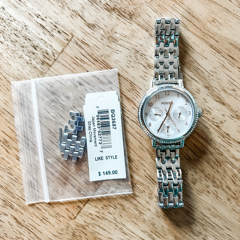 Multifunction Fossil Watch